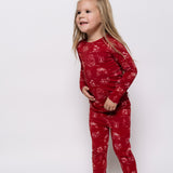 Vintage Christmas Kids Long Sleeve