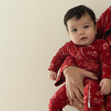 Vintage Christmas Two-Way Zip