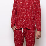 Vintage Christmas Men's Button Up