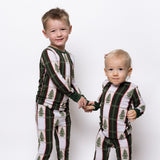 Christmas Tree Plaid Kids Long sleeve