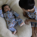 Cozy Blue Teddy Two-Way Zip