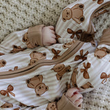Teddy Bows Two-Way Zip