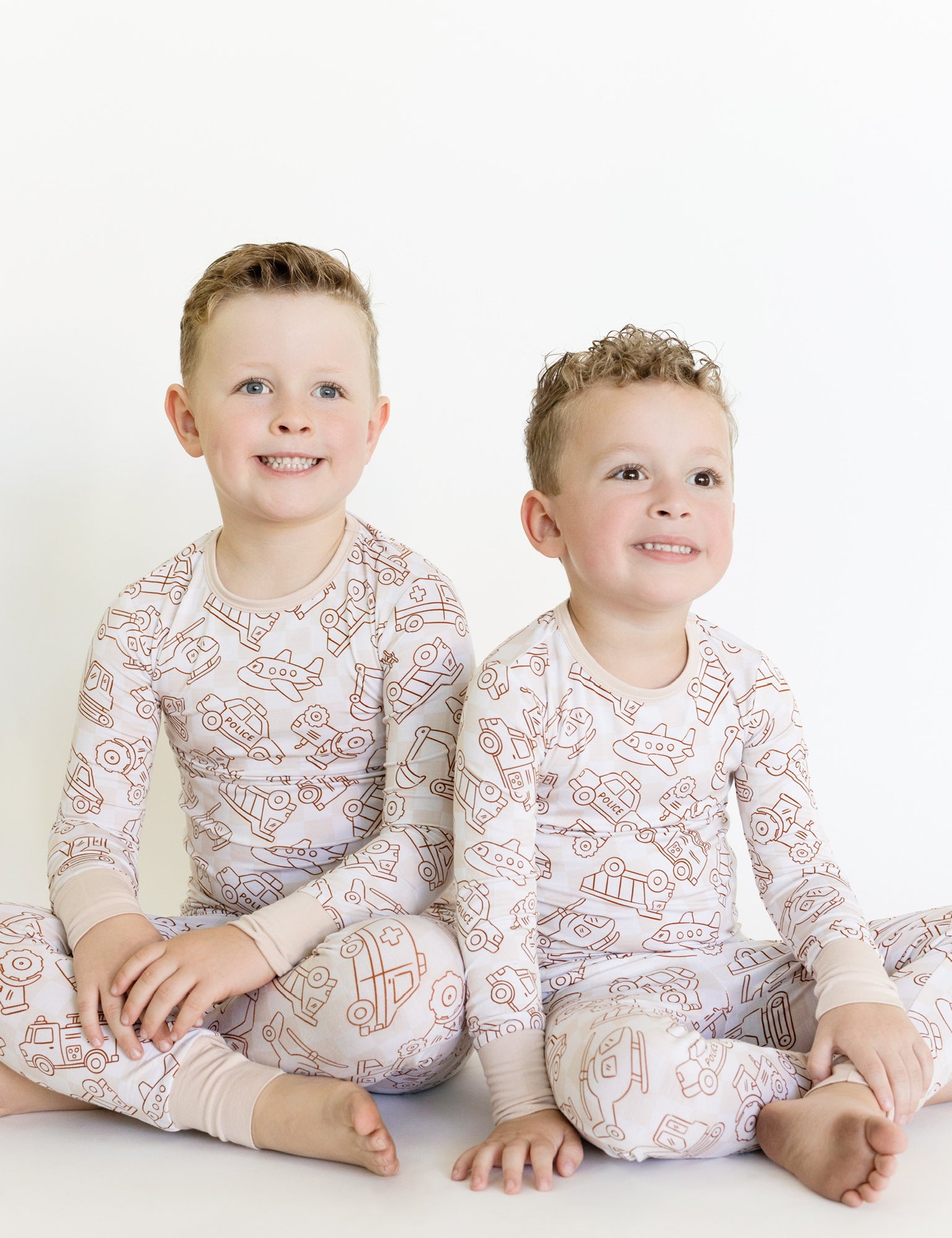 All Around Town Long Sleeve Pajamas