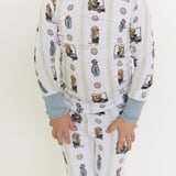 Teddy Tee Time Long Sleeve Pajamas