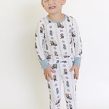 Teddy Tee Time Long Sleeve Pajamas
