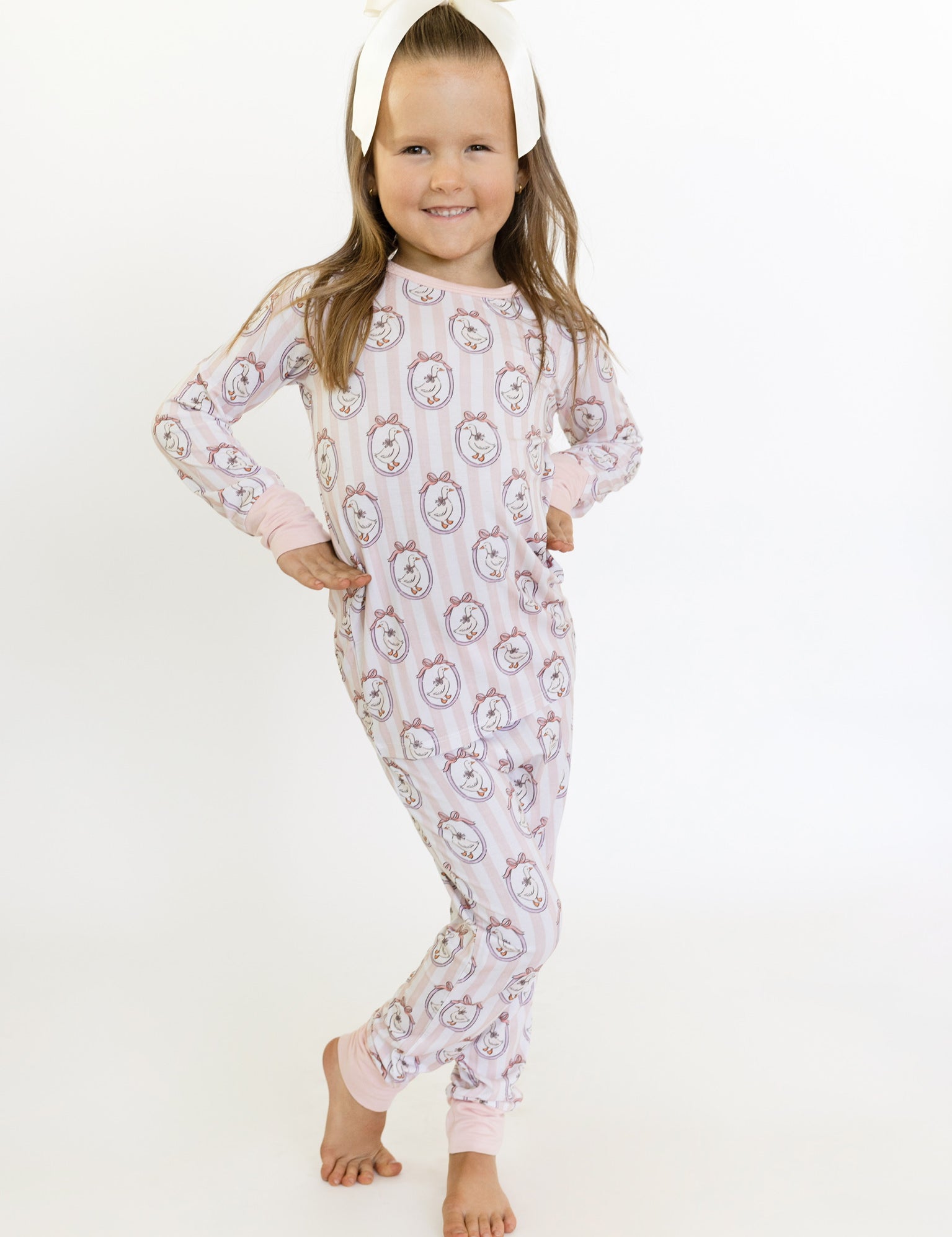 Sweet Goose Long Sleeve Pajamas