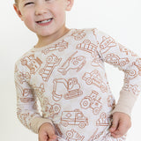 All Around Town Long Sleeve Pajamas